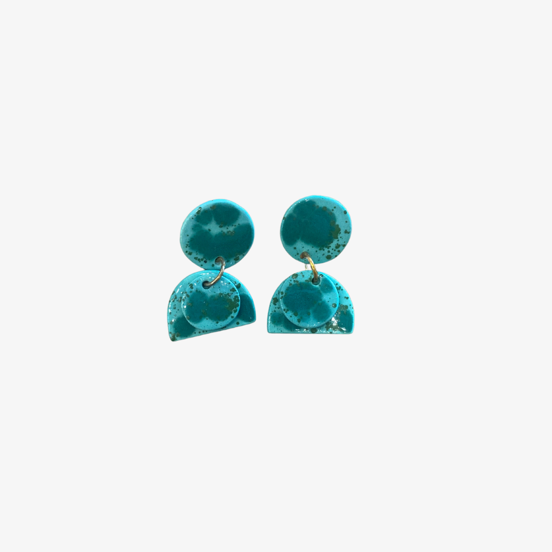 Malachite Earrings
