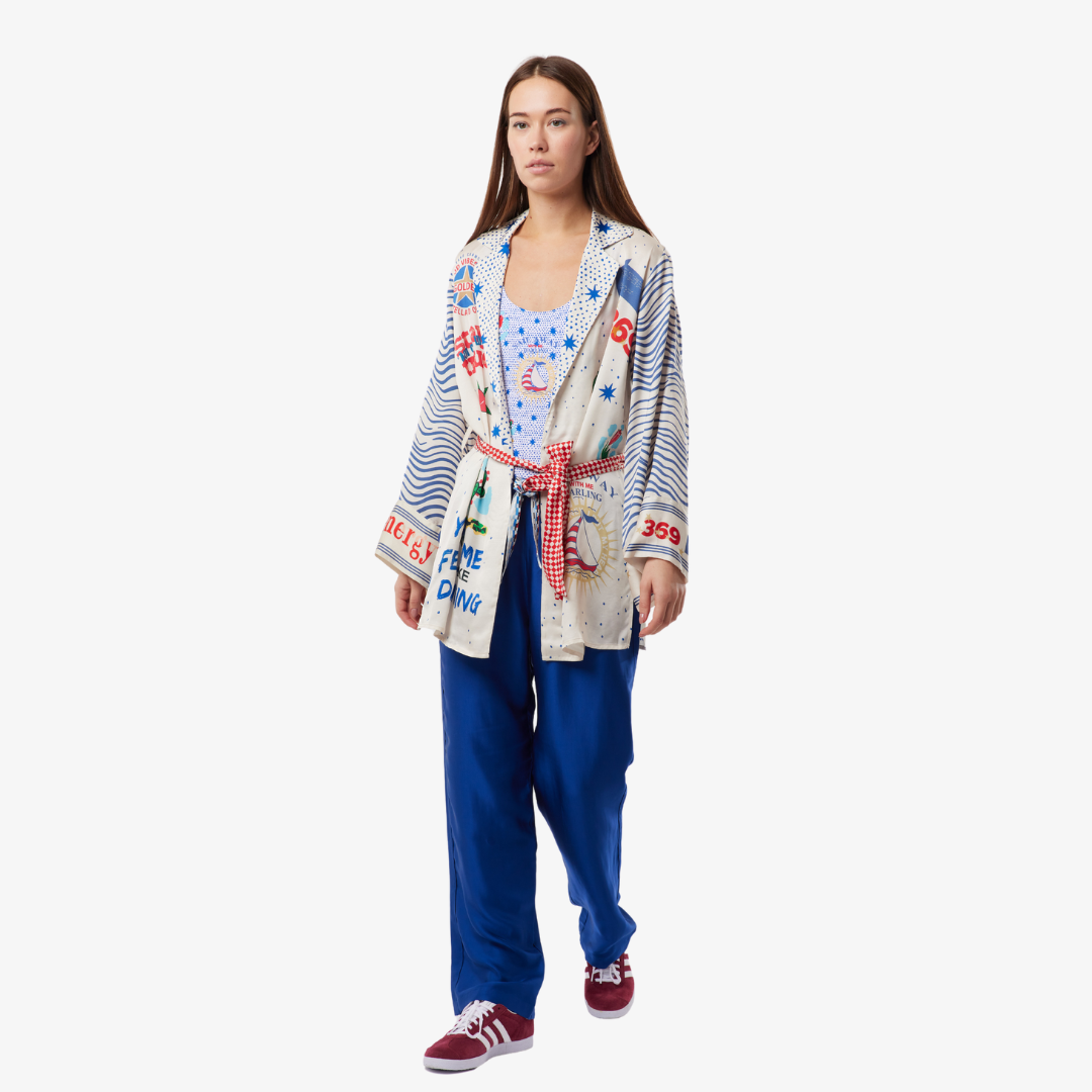 Lucia Kimono Belted Jacket