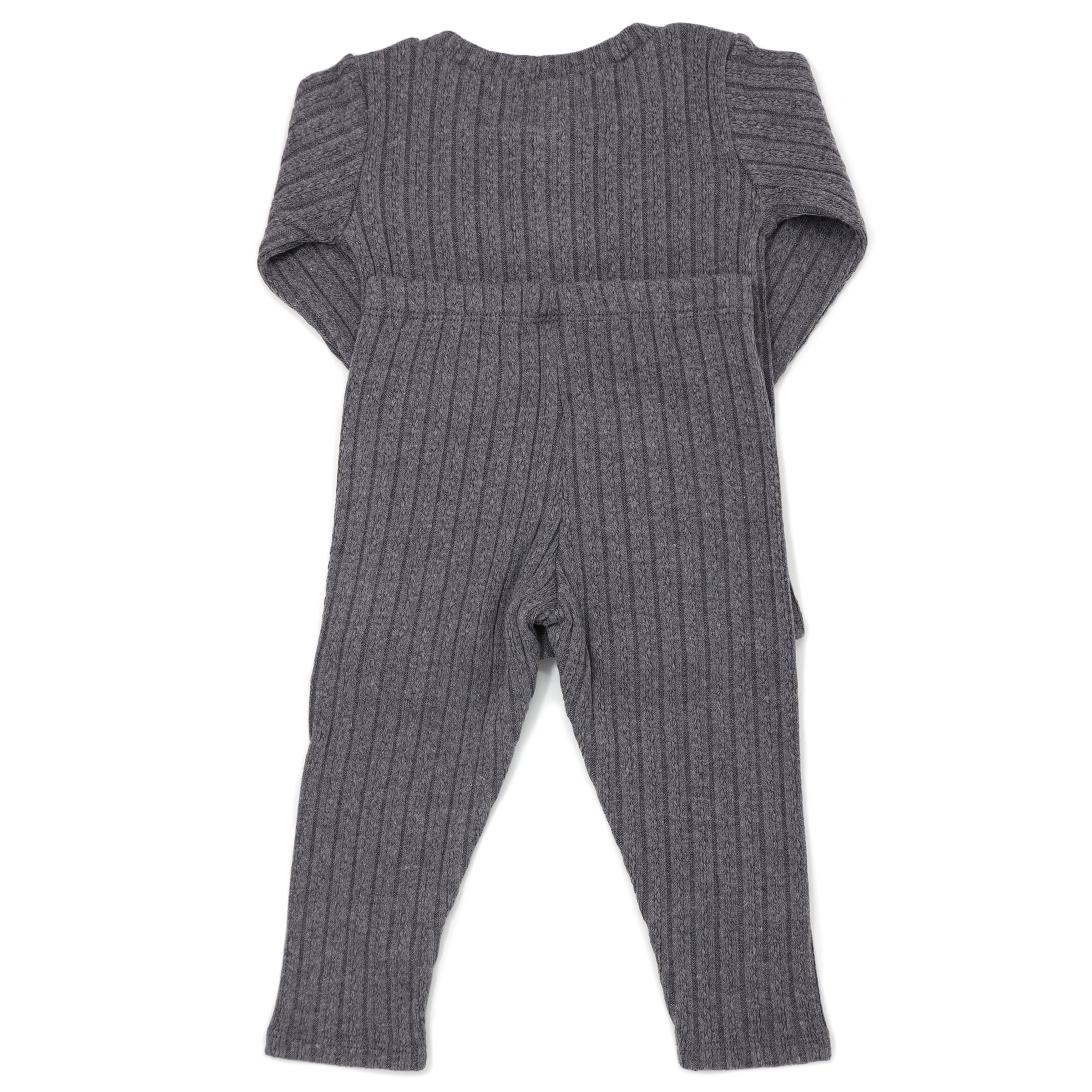 Cable Pocket Henley Set