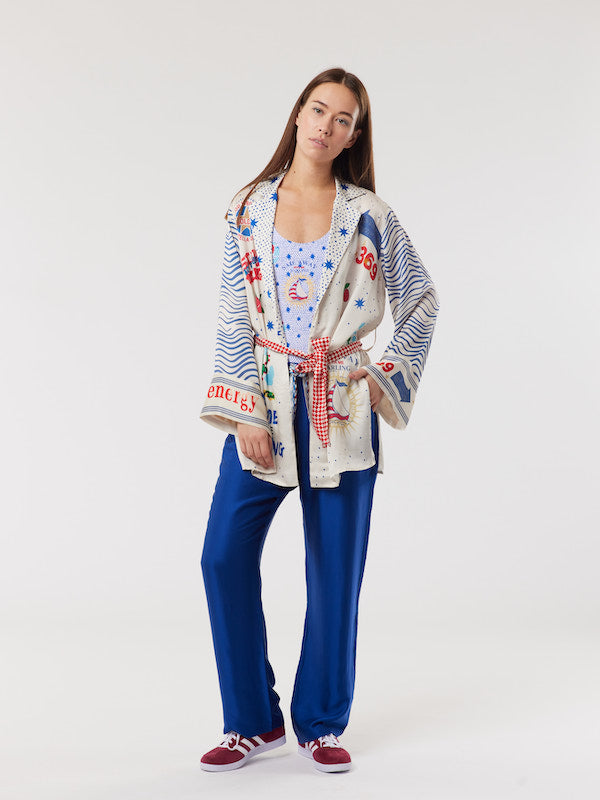 Lucia Kimono Belted Jacket