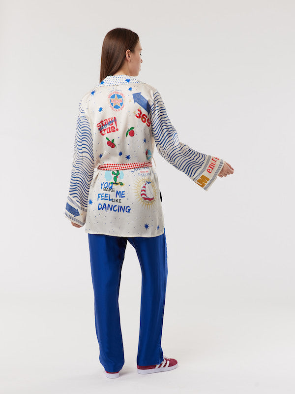 Lucia Kimono Belted Jacket