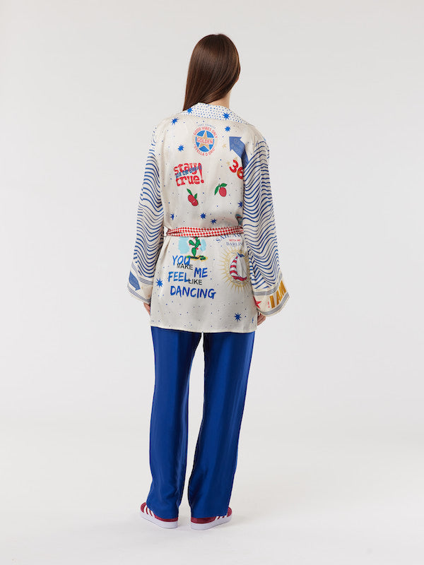 Lucia Kimono Belted Jacket