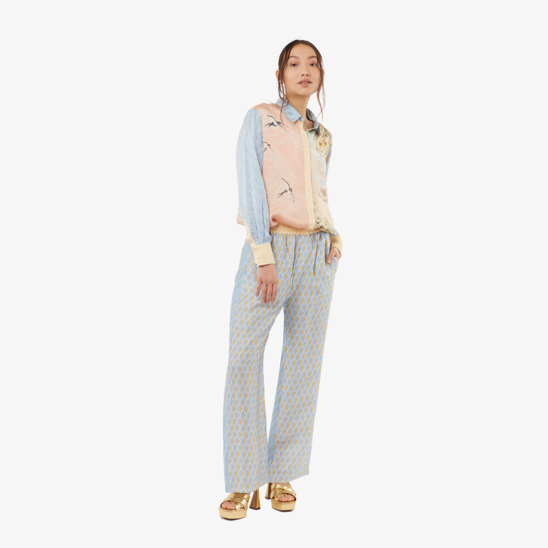 Bailey Straight Leg Print Pant