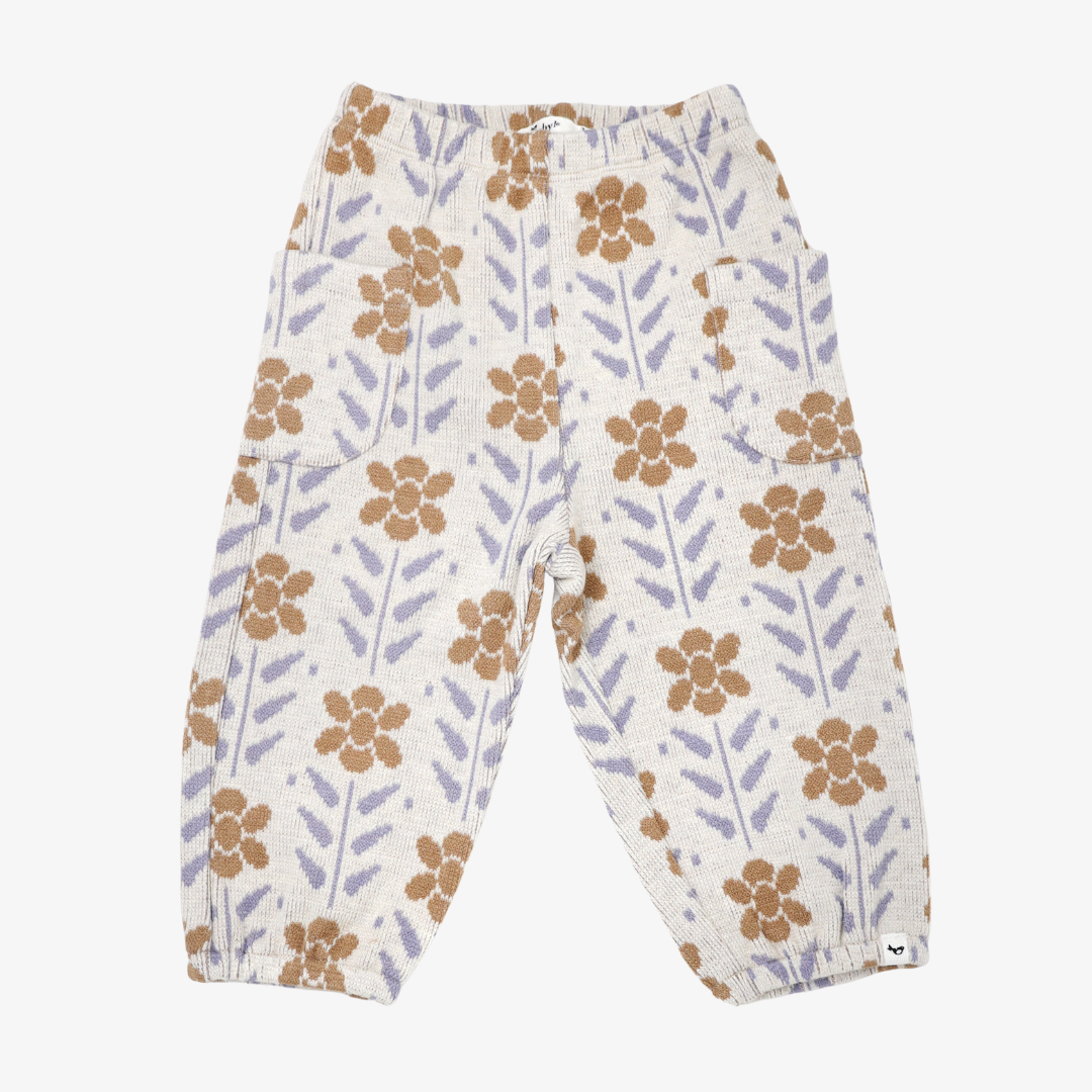 Nordic Flower Side Pocket Pant