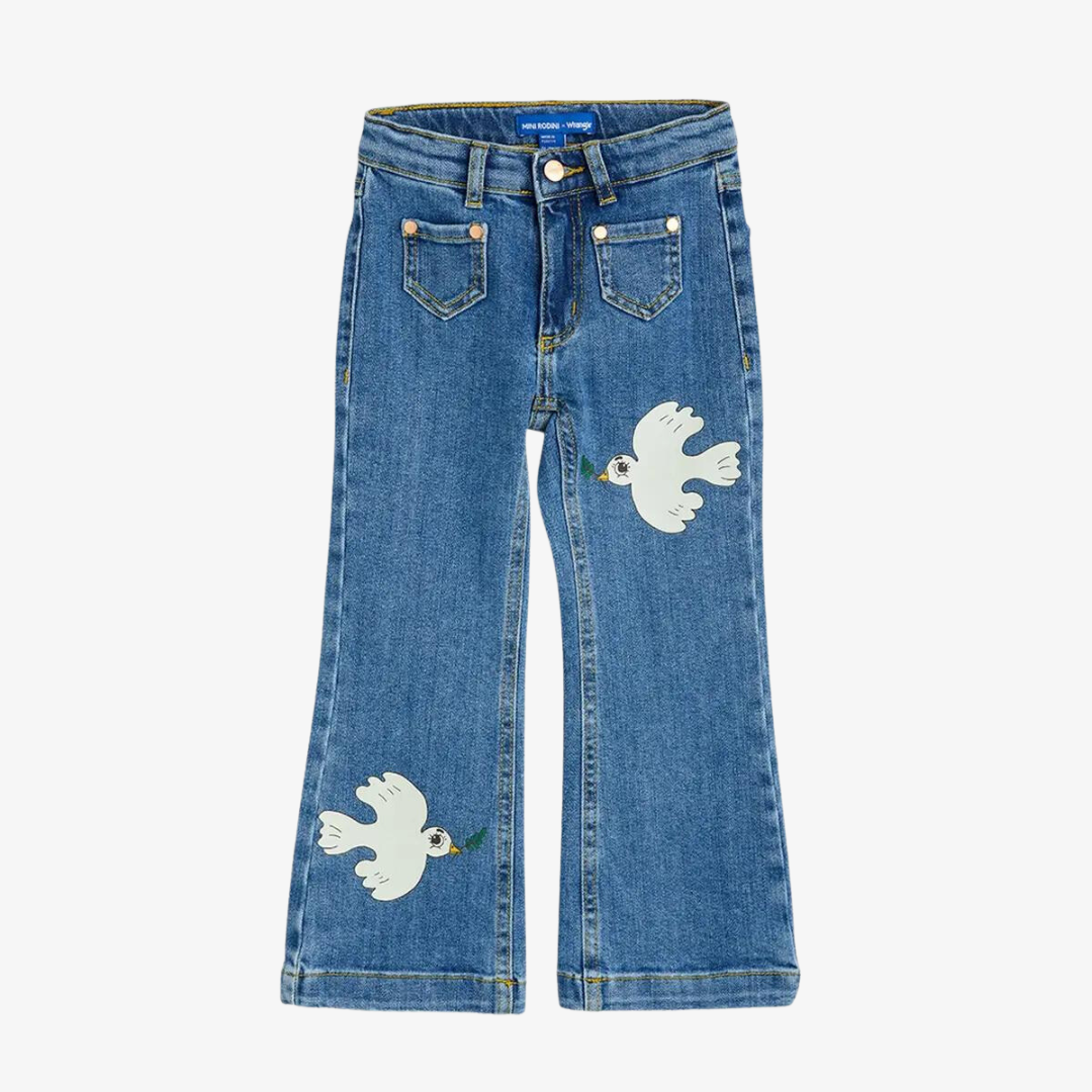 Peace Dove Denim Flared Jeans