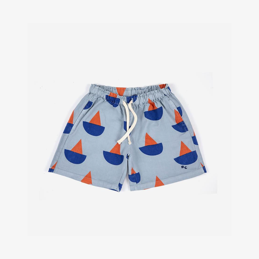 Sailboat All Over Woven Shorts