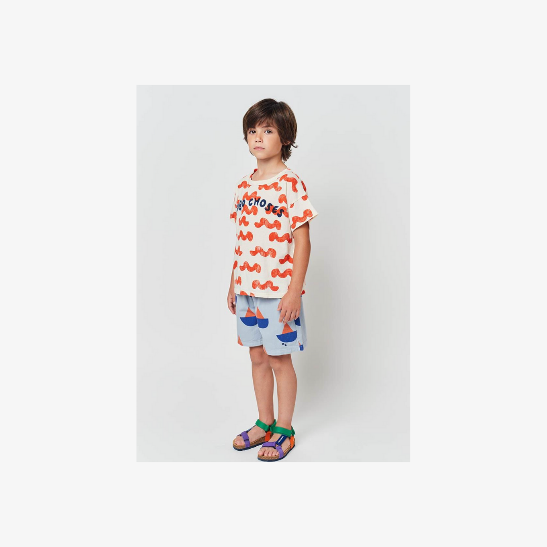 Sailboat All Over Woven Shorts
