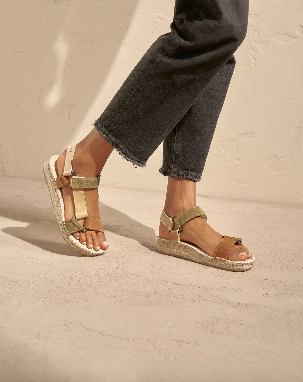 Suede Hiking Sandals