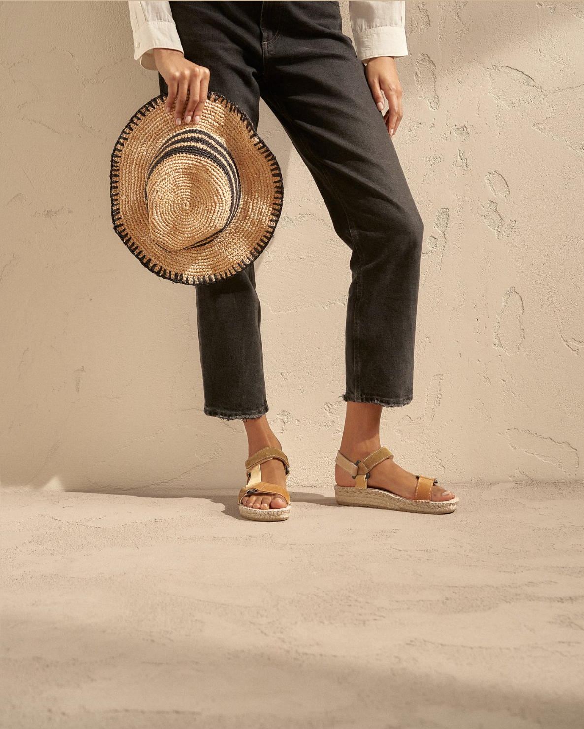 Suede Hiking Sandals