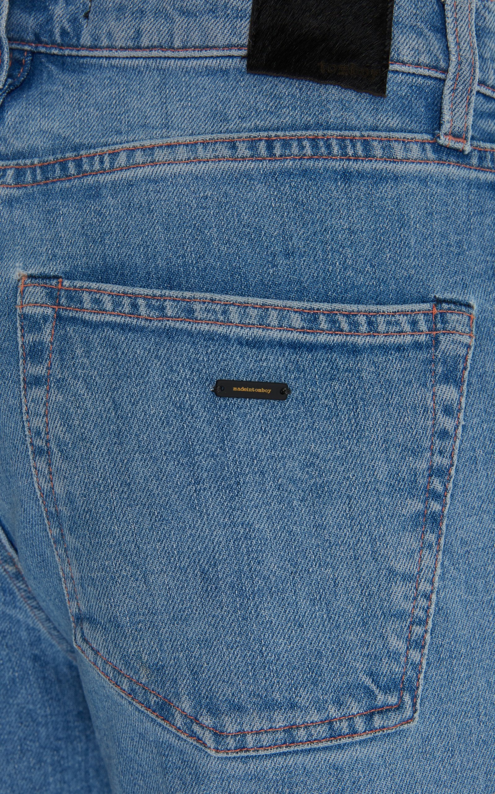 Ursula- Blue Comfort Flared Denim