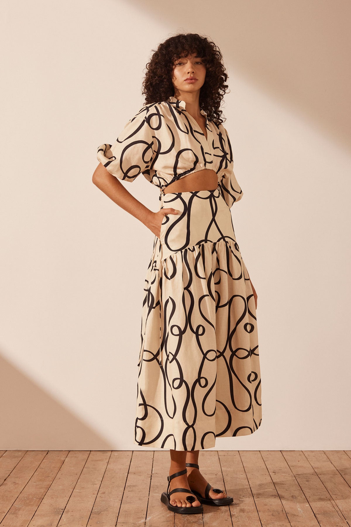 Vietri Midi Dress