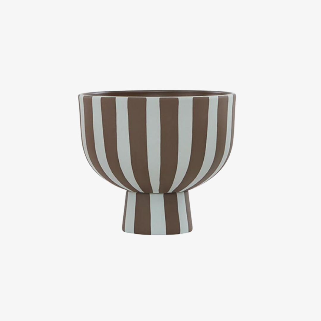 Toppu Bowl - DUSTY BLUE / CHOKO