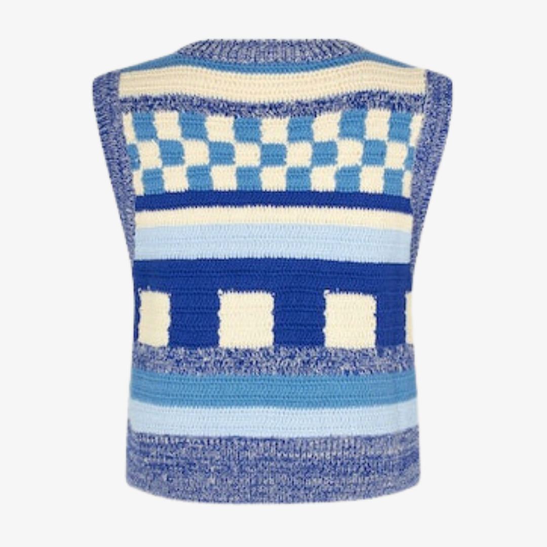 Cabot Crochet Patchwork Vest
