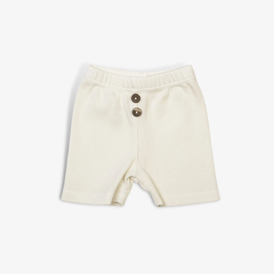 Organic Vintage Shorties in Vanilla