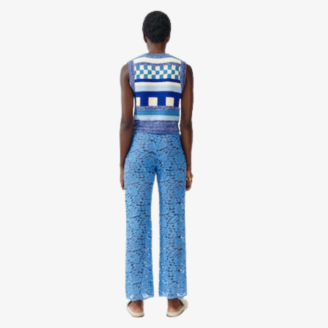 Cabot Crochet Patchwork Vest