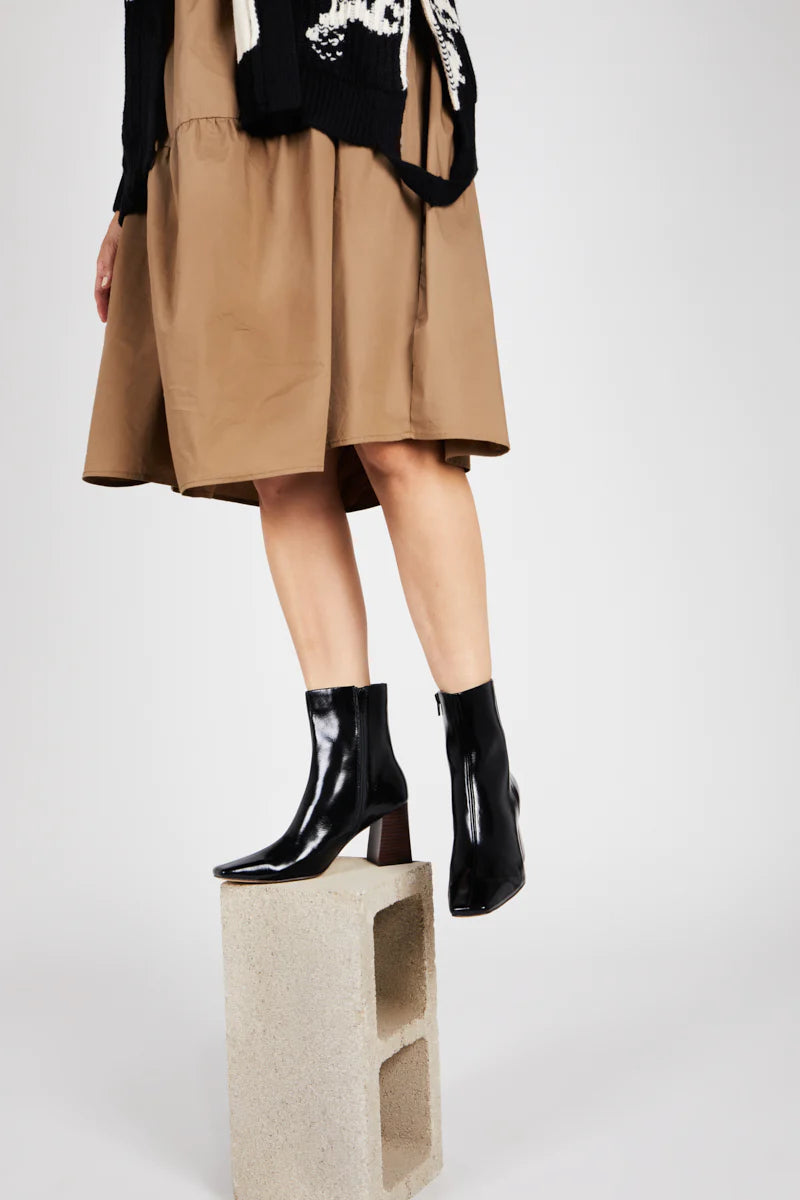 Dallas Patent Leather Bootie
