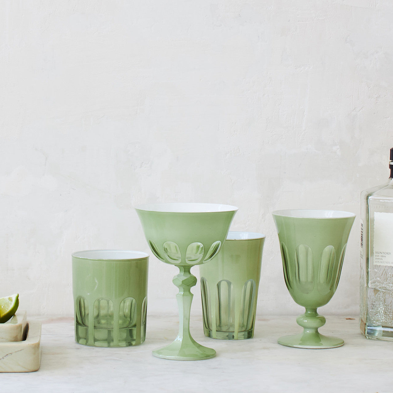 Rialto Glass Coupe Set/2