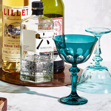 Rialto Glass Coupe Set/2