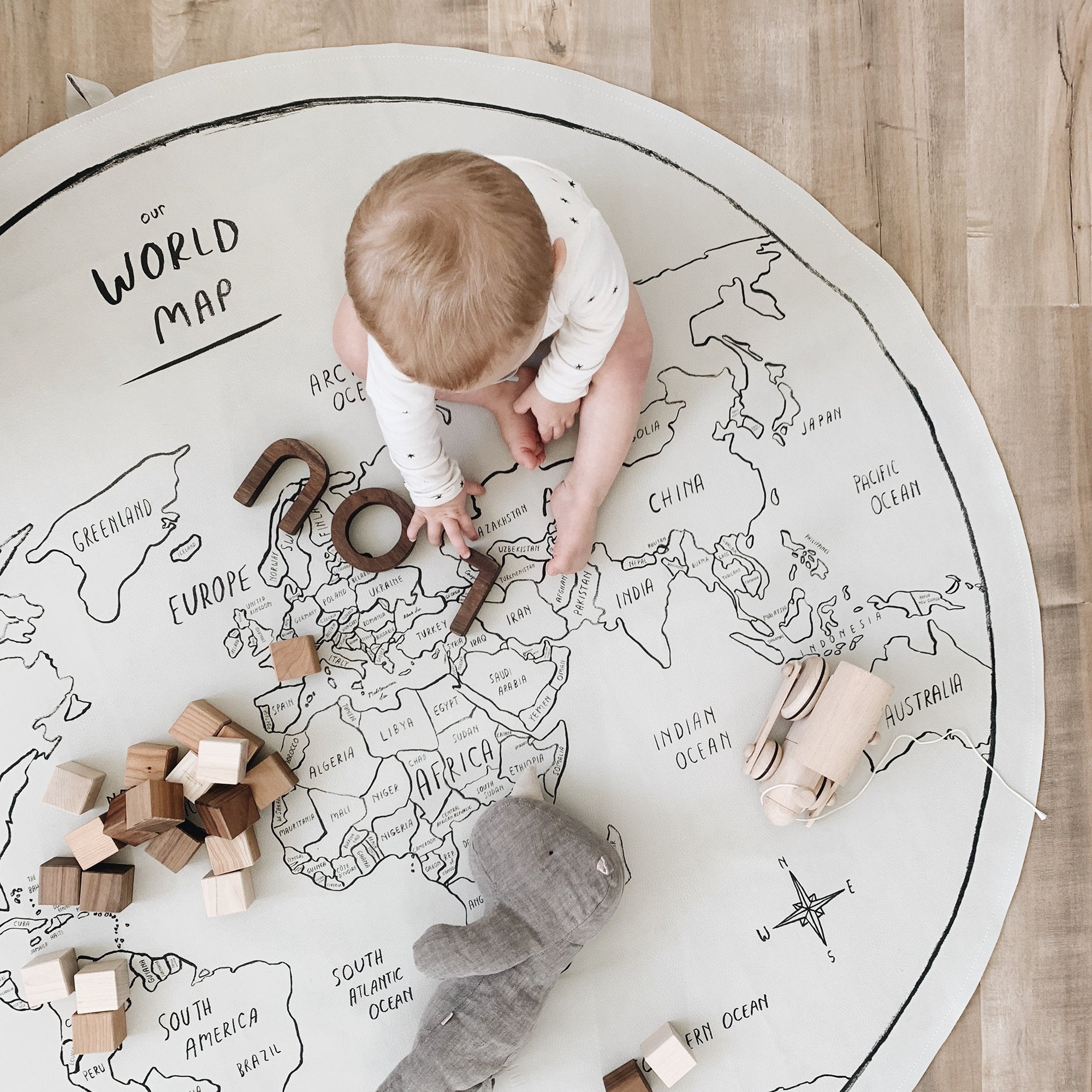 MIDI - WORLD MAP / CIRCLE